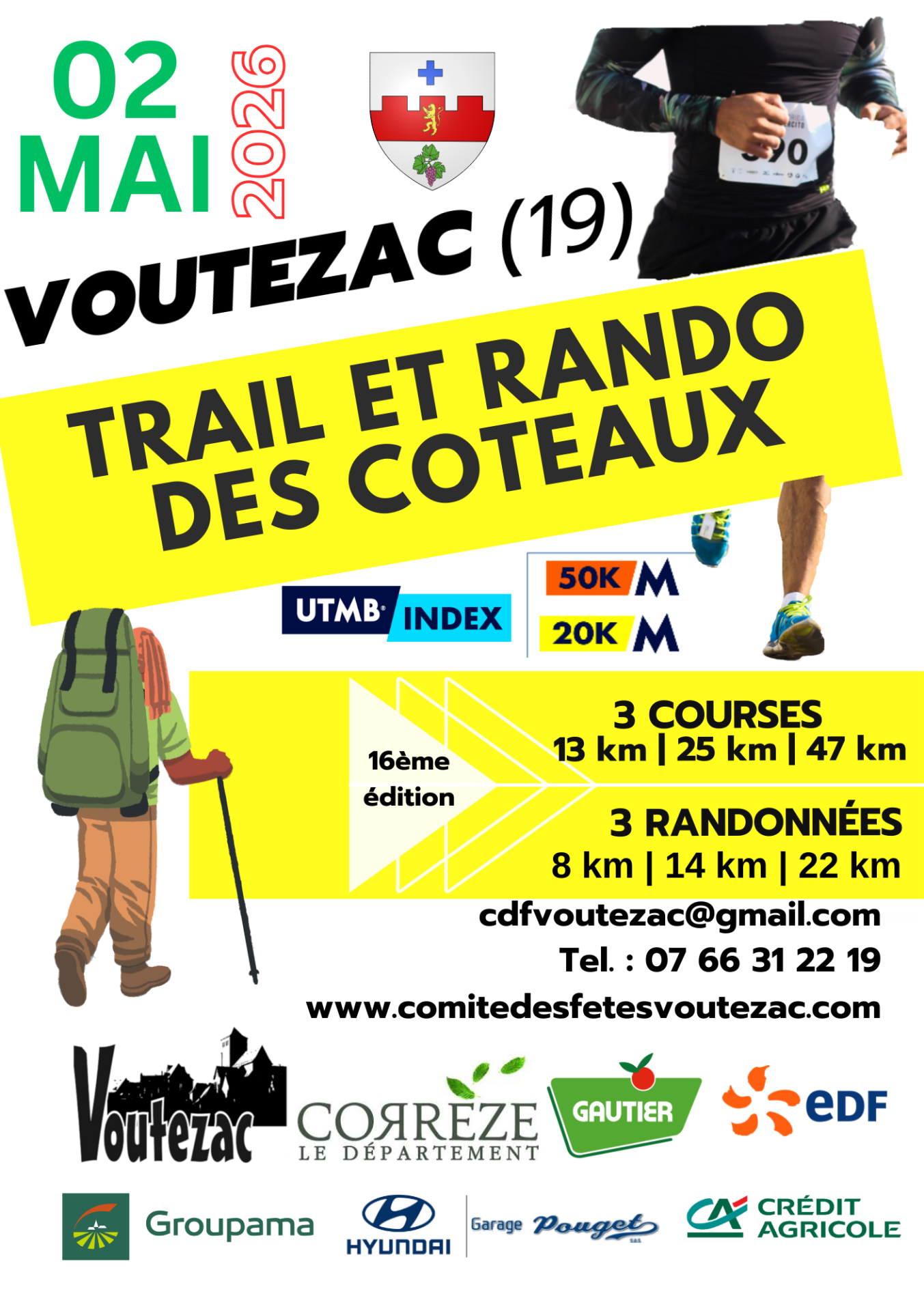 Affiche trail 2026